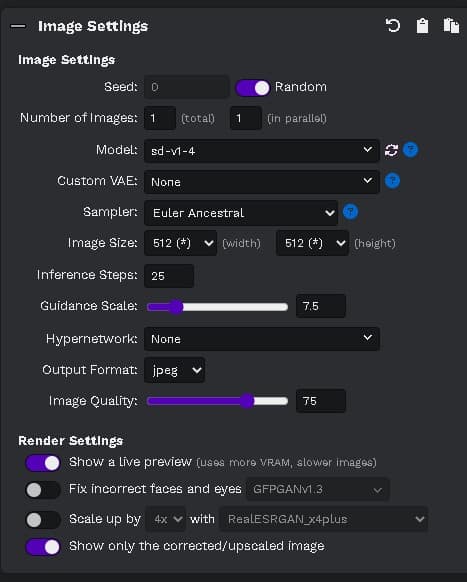 Нейросеть stable diffusion