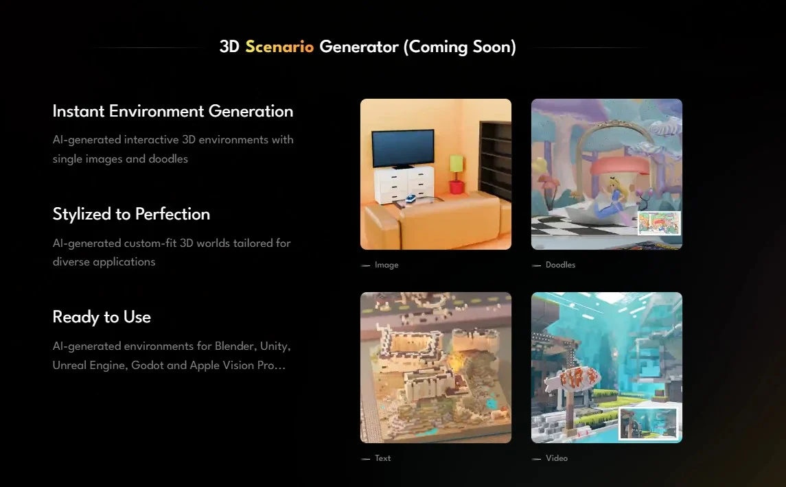 Откройте мощь 3D дизайна с Tripo: генератором 3D моделей на базе ИИ