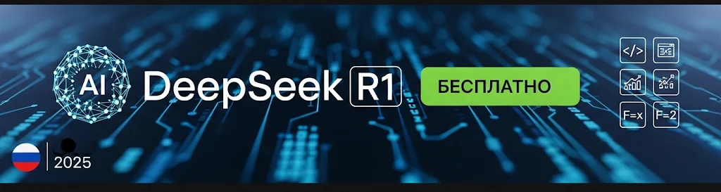 DeepSeek R1: Революционная бесплатная нейросеть 2025 года - полный обзор и инструкция